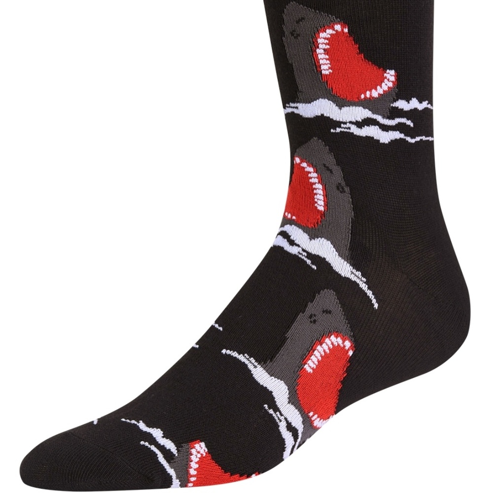 MEN'S SHARK NOVELTY CREW 2 PACK